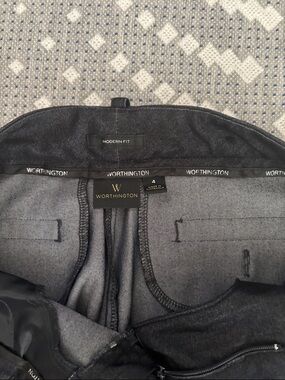 Worthington Dark blue Modern Fit Boot Cut Pants